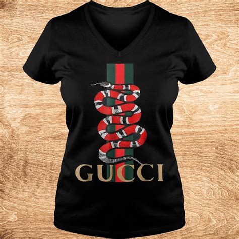 gucci shirts with the snakes on them|black gucci snake shirt.